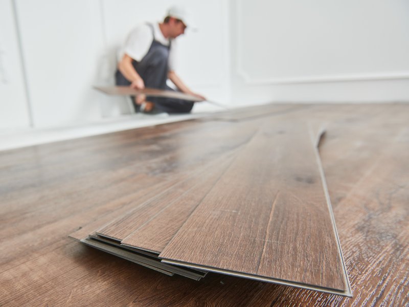 Installation services at Fetterolf's Flooring in West Branch, MI